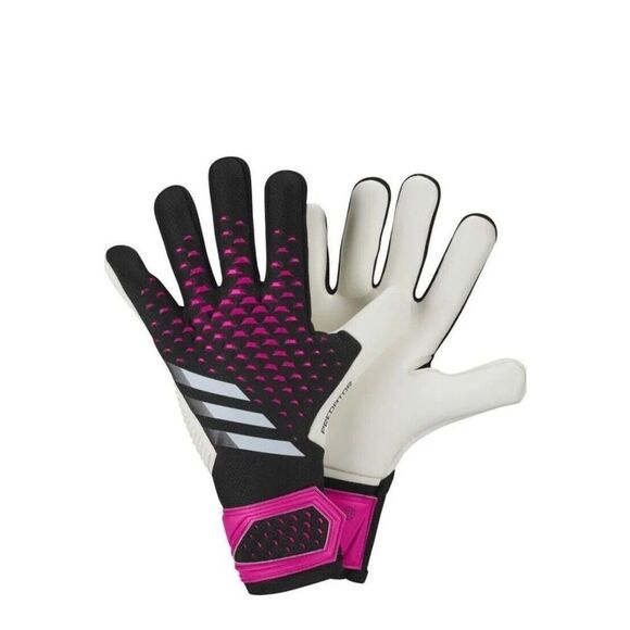 Adidas HN7993 Size 9 Predator GL Soccer Goalie Goalkeeper Gloves Negative Cut - Picture 10 of 11